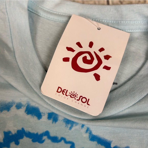4/$25 Del Sol color changing surfer t-shirt tee kids NWT - Picture 5 of 8